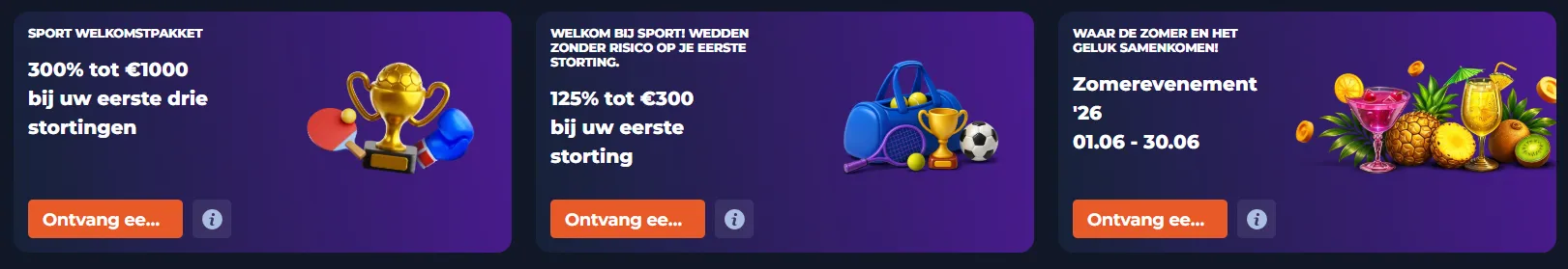 Velwins Casino Bonusstructuur